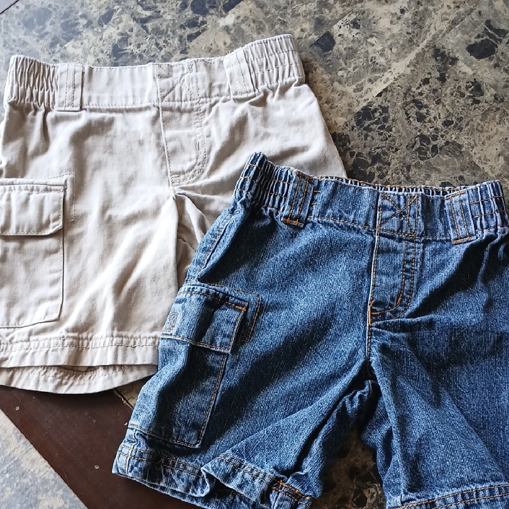 🧡 Qty 2 Circo Kids Cargo Shorts